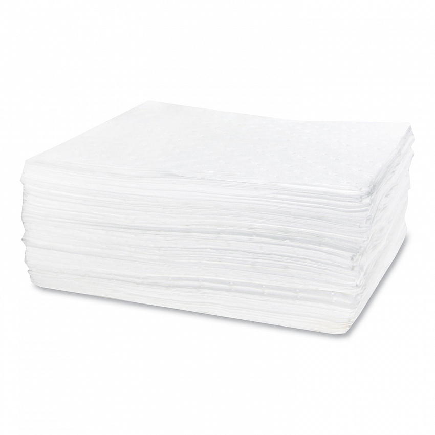 TASKBrand Industrial Oil Only Sorbent Pad, 0.21 gal, 15 x 18, 100/Carton (OSMABPWV)