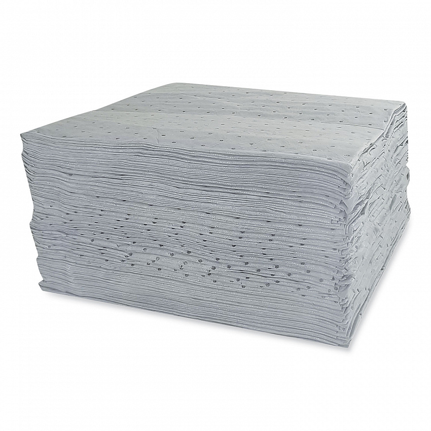 TASKBrand All Sorb Industrial Sorbent Pad, 0.24 gal, 15 x 18, 100/Carton (ASINBP)