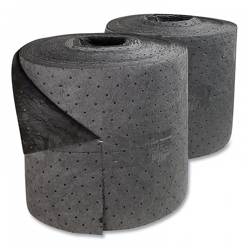 TASKBrand All Sorb Industrial Sorbent Roll, 24.5 gal, 15" x 150 ft, 2/Carton (ASINBR2)
