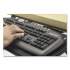 Fellowes Office Suites Adjustable Keyboard Manager, 21.25w x 10d, Black/Silver (8031301)