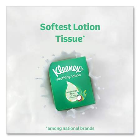 Kleenex Lotion Facial Tissue, 2-Ply, White, 65 Sheets/Box (49974BX)