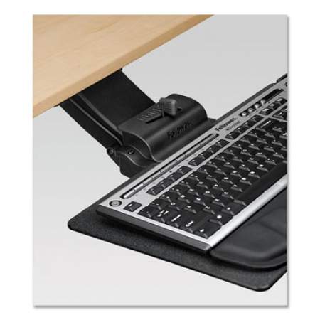 Fellowes Professional Executive Adjustable Keyboard Tray, 19w x 10.63d, Black (8036101)