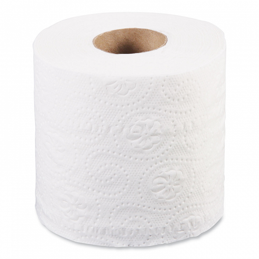 Bath Tissue, Individually Wrapped Rolls, Septic Safe, 2-Ply, White, 400 Sheets/Roll, 24 Rolls/Carton (2400)