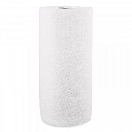 Kitchen Roll Towels, 2-Ply, 11 x 8.8, White, 100/Roll (1220RL)
