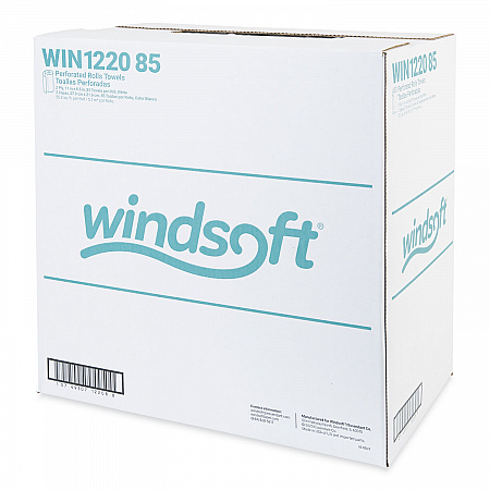 Kitchen Roll Towels, 2-Ply, 11 x 8.5, White, 85/Roll, 30 Rolls/Carton (122085CTB)