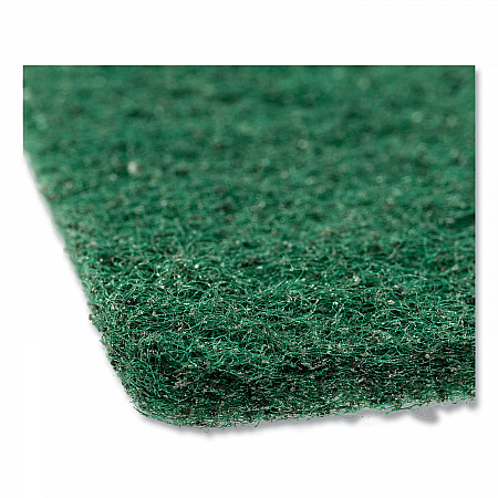 Medium-Duty Scouring Pad, 6 x 9, Green, 10 Pads/Pack, 6 Packs/Carton (S960)