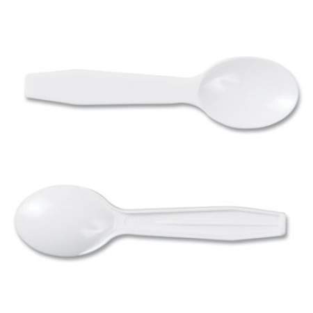 AmerCareRoyal Polystyrene Taster Spoons, White, 3000/Carton (RTS3000)