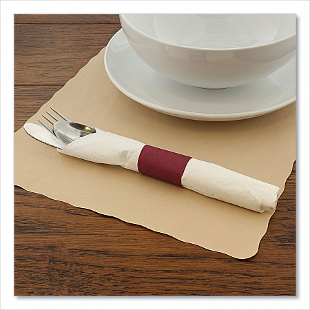 Napkin Bands, Burgundy, 1.5