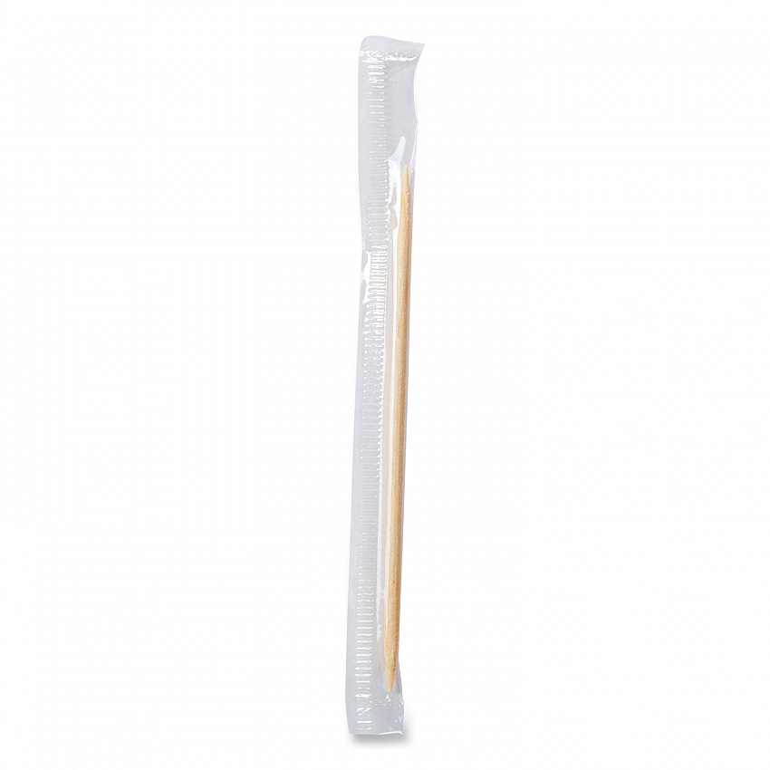 Cello-Wrapped Round Wood Toothpicks, Mint, 2.5", Natural, 1,000/Box, 15 Boxes/Carton (RM115)