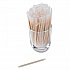 Cello-Wrapped Round Wood Toothpicks, Mint, 2.5