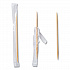 Cello-Wrapped Round Wood Toothpicks, Mint, 2.5