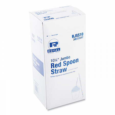 Jumbo Spoon Straw, 10.25