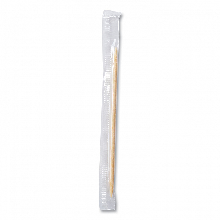 Cello-Wrapped Round Wood Toothpicks, 2.5", Natural, 1,000/Box, 15 Boxes/Carton (RIW15)