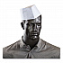 Classy Cap, Crepe Paper, Adjustable, One Size Fits All, White, 100 Caps/Pack, 10 Packs/Carton (RCC2W)