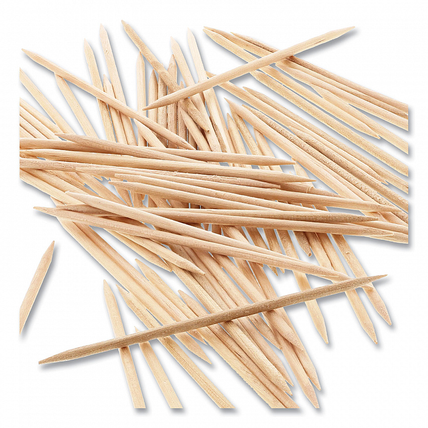 Round Wood Toothpicks, 2.5", Natural, 800/Box, 24 Boxes/Case, 5 Cases/Carton (R820)