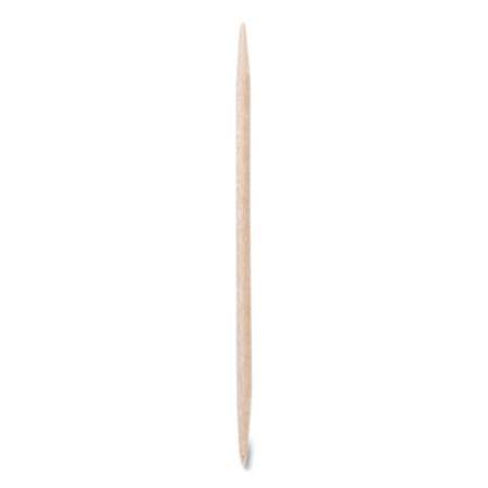 AmerCareRoyal Round Wood Toothpicks, 2.5", Natural, 800/Box, 24 Boxes/Carton (R820)