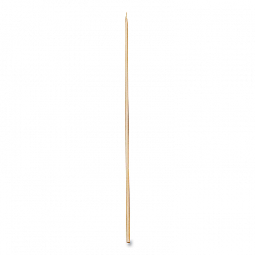 Bamboo Skewers, Paper, 10", White, 100/Pack, 10 Packs/Box, 12 Boxes/Carton (R813)