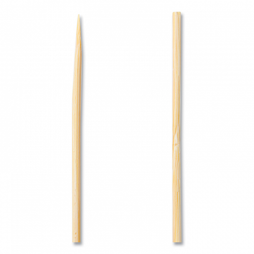 Bamboo Skewers, Paper, 6", Natural, 100/Pack (R806)