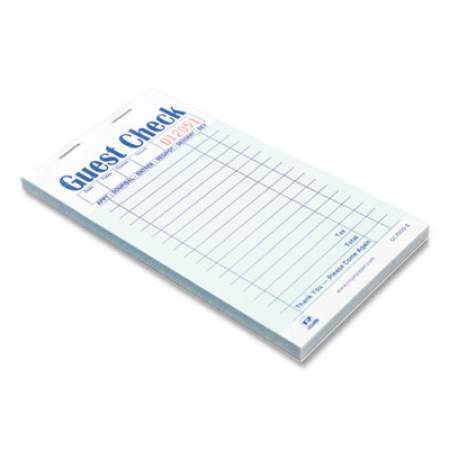 AmerCareRoyal Guest Check Book, Two-Part Carbonless, 3.6 x 6.7, 1/Page, 50/Book, 50 Books/Carton (GC70002)