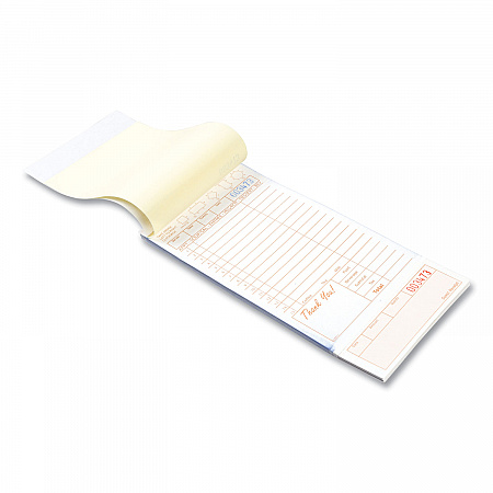 Guest Check Loose-Pack Refill, 15 Lines, Three-Part Carbonless, 4.2 x 8.5, 200 Forms/Pad, 10 Pads/Carton (GC49973)
