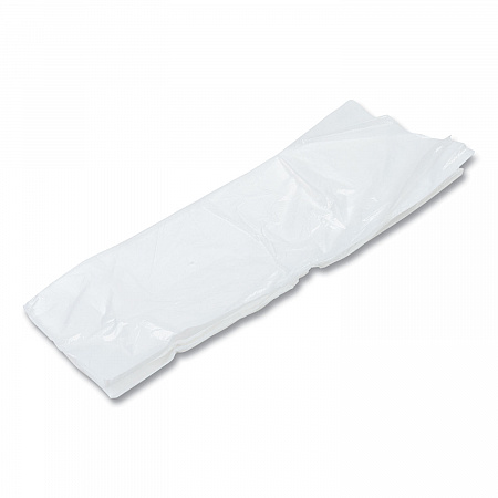Poly Apron, 28 x 46, One Size Fits Most, White, 100/Pack, 10 Packs/Carton (DA2846)