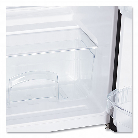 Counter-Height  3.1 Cu. Ft. Two-Door Refrigerator/Freezer, Black/Stainless Steel (RA31B3S)