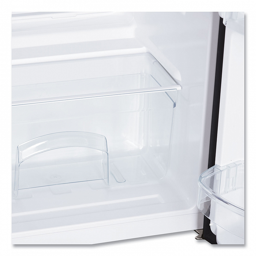 Counter-Height  3.1 Cu. Ft. Two-Door Refrigerator/Freezer, Black/Stainless Steel (RA31B3S)