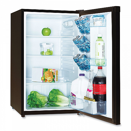 4.4 Cu.Ft. Auto-Defrost Refrigerator, 19.25 x 22 x 33, Black (AR4446B)