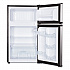 Counter-Height  3.1 Cu. Ft. Two-Door Refrigerator/Freezer, Black/Stainless Steel (RA31B3S)