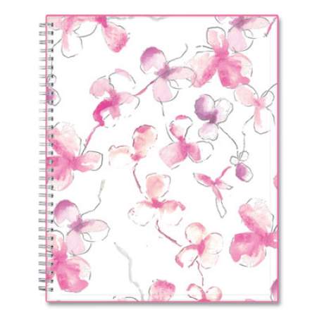 Blue Sky Breast Cancer Awareness Create-Your-Own Cover Weekly/Monthly Planner, Orchid Artwork, 11 x 8.5, 12-Month (Jan-Dec): 2022 (137268)