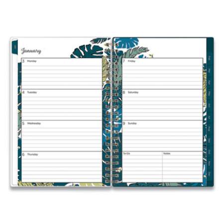 Blue Sky Grenada Create-Your-Own Cover Weekly/Monthly Planner, Floral Artwork, 8 x 5, Multicolor Cover, 12-Month (Jan-Dec): 2022 (137275)