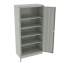 Tennsco 72" High Standard Cabinet (Unassembled), 36 x 18 x 72, Light Gray (1470LGY)
