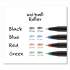 uni-ball STICK ROLLER BALL PEN, MICRO 0.5MM, BLUE INK, BLACK BARREL, 72/PACK (2013566)