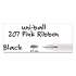 uni-ball 207 RETRACTABLE GEL PEN OFFICE PACK, 0.7 MM, BLACK INK, PINK BARREL, 36/PACK (2003896)