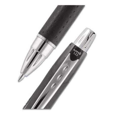 uni-ball Jetstream Retractable Ballpoint Pen, Bold 1 mm, Black Ink, Black Barrel (73832)