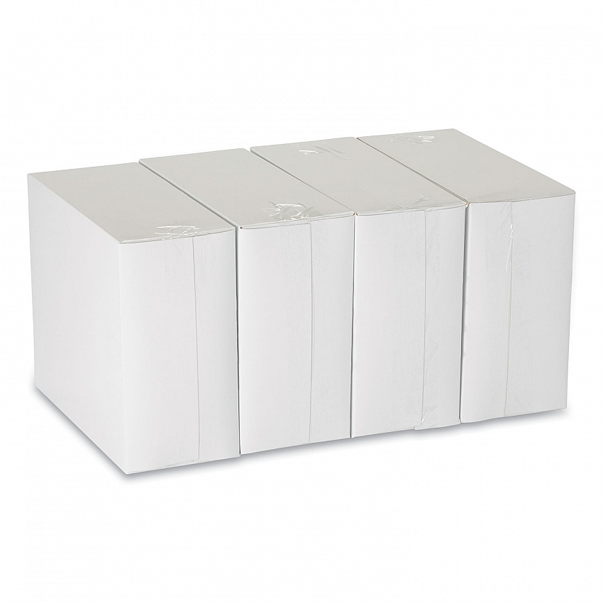 1/8-Fold Linen-Replacement Dinner Napkins, 2-Ply, 17 x 17, White (92117)