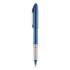 uni-ball Grip Roller Ball Pen, Stick, Fine 0.7 mm, Blue Ink, Blue Barrel, Dozen (60709)