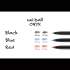 uni-ball ONYX STICK ROLLER BALL PEN, MICRO 0.5MM, BLACK INK, BLACK MATTE BARREL, DOZEN (60040)