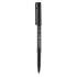 uni-ball ONYX Roller Ball Pen, Stick, Fine 0.7 mm, Black Ink, Black Matte Barrel, Dozen (60143)