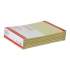 Universal Perforated Ruled Writing Pads, Wide/Legal Rule, Red Headband, 50 Canary-Yellow 8.5 x 11.75 Sheets, Dozen (10630)