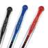 uni-ball Signo GRIP Gel Pen, Stick, Medium 0.7 mm, Red Ink, Silver/Red Barrel, Dozen (65452)