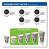 PerfecTouch Paper Hot Cups, 12 oz, Coffee Haze Design, 50/Sleeve, 20 Sleeves/Carton (5342CD)