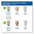 PerfecTouch Paper Hot Cups, 12 oz, Coffee Haze Design, 160/Pack, 6 Packs/Carton (5342CDSBP)