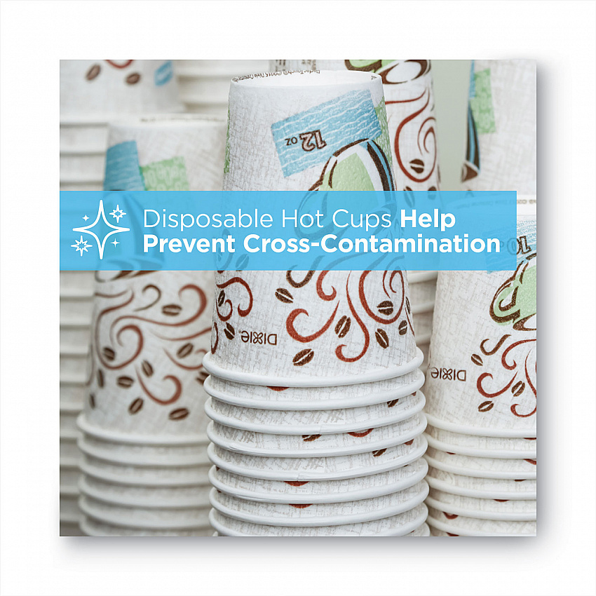 PerfecTouch Hot/Cold Cups, 12 oz, Paper, White, 50/Bag, 20 Bags/Carton (5342W)