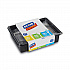 Combo Pack, Tray with Clear Plastic Utensils, Heavyweight, (90) Forks/(30) Knives/(60) Spoons, Plastic, Clear, 1,800/Carton (CH0369DX7PK)