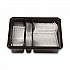 Combo Pack, Tray with Clear Plastic Utensils, Heavyweight, (90) Forks/(30) Knives/(60) Spoons, Plastic, Clear, 1,800/Carton (CH0369DX7PK)