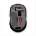Adesso iMouse S50 Wireless Mini Mouse, 2.4 GHz Frequency/33 ft Wireless Range, Left/Right Hand Use, Black (IMOUSES50B)