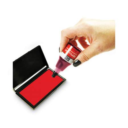 COSCO 2000PLUS Self-Inking Refill Ink, Red, 0.9 oz. Bottle (032960)