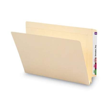 Smead Heavyweight Manila End Tab Expansion Folders, Straight Tab, Legal Size, 50/Box (27275)