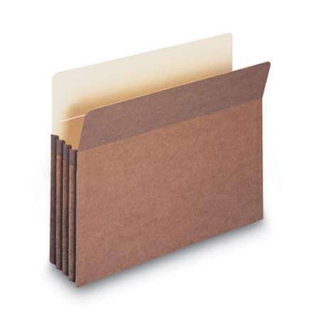 Smead Redrope Drop Front File Pockets, 3.5" Expansion, Letter Size, Redrope, 50/Box (73805)